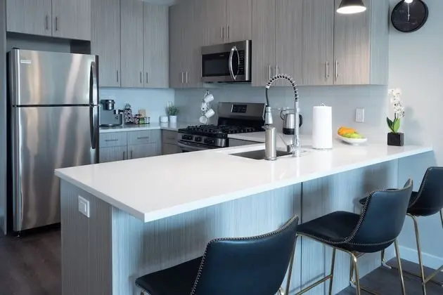 Design Apart Daire, 1 Yatak Odası, Mutfak