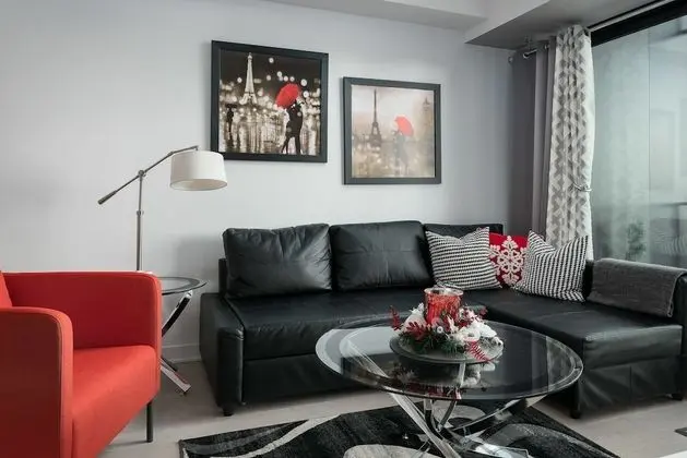 Luxury Apart Daire, 1 Büyük (Queen) Boy Yatak ve Çekyat, Balkon, Şehir Manzaralı