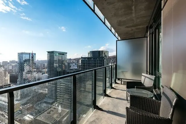 Luxury Apart Daire, 1 Büyük (Queen) Boy Yatak ve Çekyat, Balkon, Şehir Manzaralı