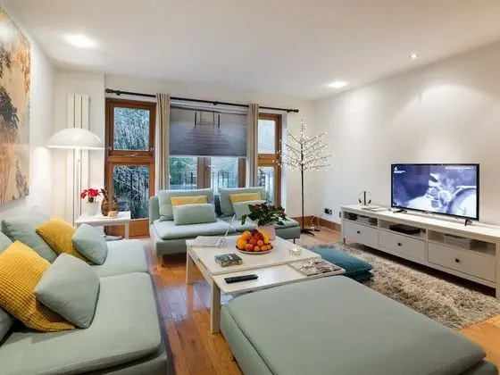 Luxury Apart Daire, 2 Yatak Odası, Balkon, Zemin Kat