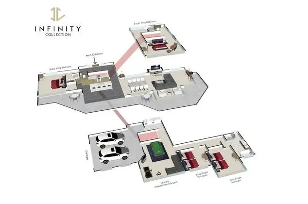 Luxury Ev, 4 Yatak Odası, Göl Manzaralı