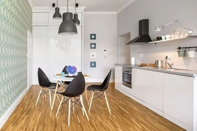 Design Apart Daire, 1 Yatak Odası, Küçük Mutfak, Şehir Manzaralı