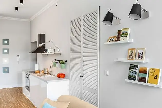 Design Apart Daire, 1 Yatak Odası, Küçük Mutfak, Şehir Manzaralı