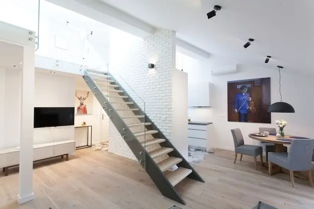 Luxury Çatı Katı Süiti (Penthouse), 2 Yatak Odası, Sigara İçilmez, 2 Banyolu