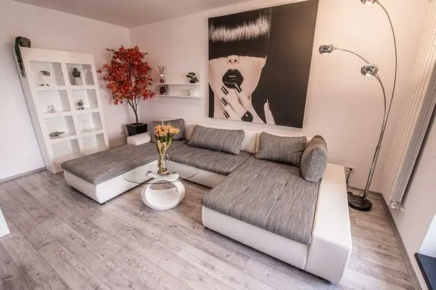 Luxury Apart Daire, 1 En Büyük (King) Boy Yatak ve Çekyat, Sigara İçilmez, Şehir Manzaralı