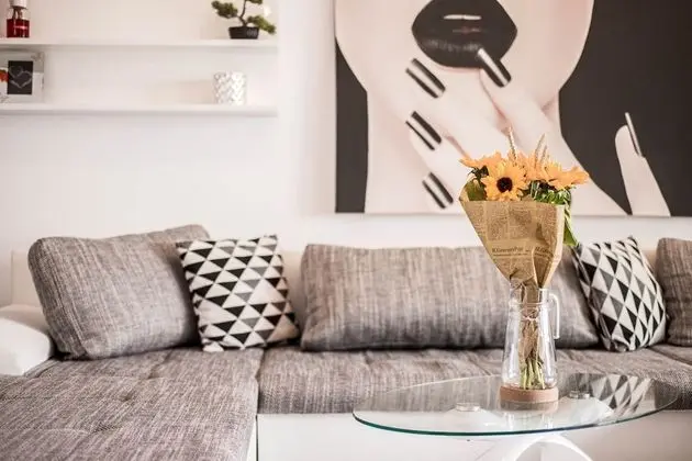 Luxury Apart Daire, 1 En Büyük (King) Boy Yatak ve Çekyat, Sigara İçilmez, Şehir Manzaralı