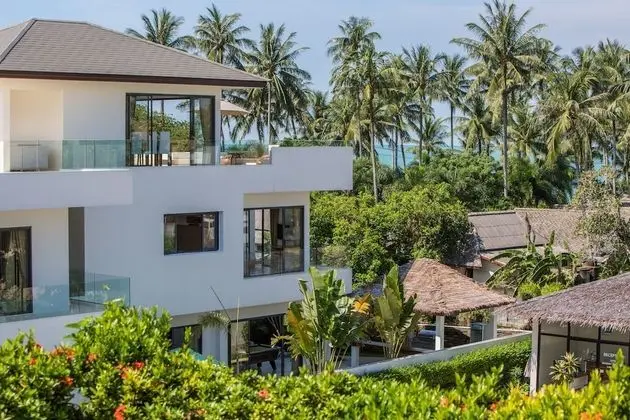 Luxury Villa, 6 Yatak Odası, Kısmi Deniz Manzaralı, Plaj Kenarı