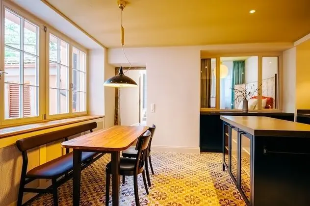 Historic 3-Bedroom Apartment with private Patio
