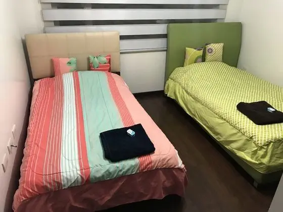 Oda, 2 Tek Kişilik Yatak