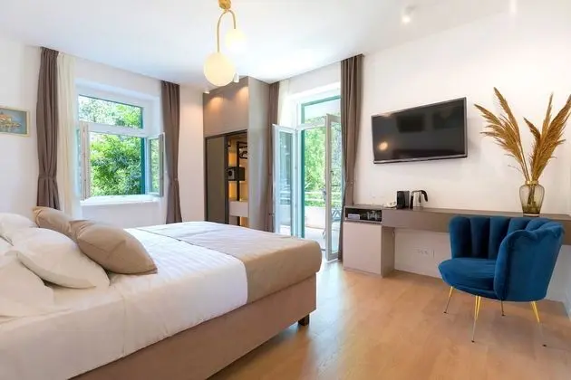 Luxury Tek Büyük veya İki Ayrı Yataklı Oda, Teras, Deniz Manzaralı (3)