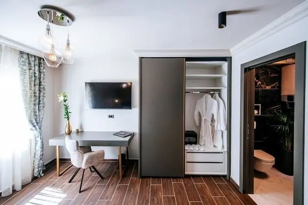 Deluxe Oda, 1 Büyük (Queen) Boy Yatak, Özel Banyo, Şehir Manzaralı