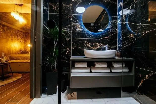 Design Oda, 1 Büyük (Queen) Boy Yatak, Özel Banyo, Şehir Manzaralı