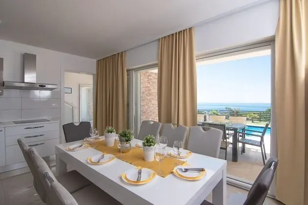 Deluxe Villa, 4 Yatak Odası, Teras, Deniz Manzaralı