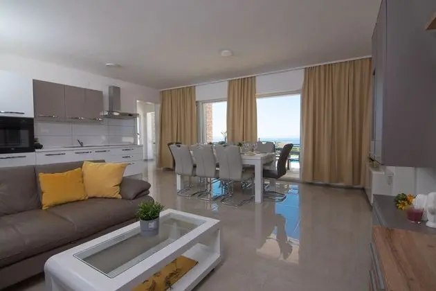 Deluxe Villa, 4 Yatak Odası, Teras, Deniz Manzaralı