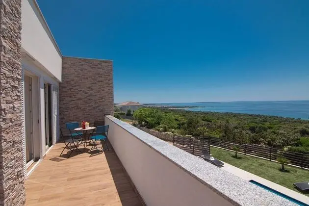 Deluxe Villa, 4 Yatak Odası, Teras, Deniz Manzaralı