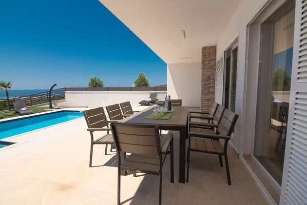 Deluxe Villa, 4 Yatak Odası, Teras, Deniz Manzaralı