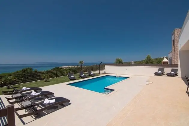 Deluxe Villa, 4 Yatak Odası, Teras, Deniz Manzaralı