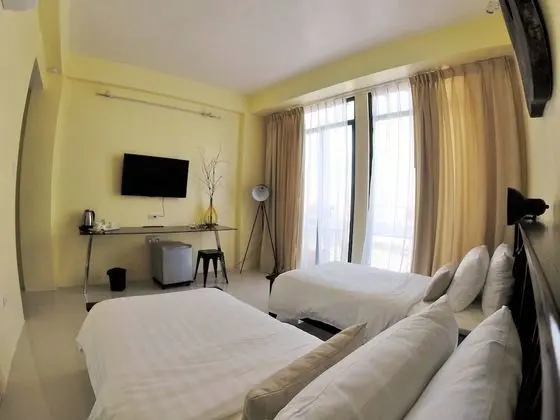 İki Ayrı Yataklı Oda, 2 Tek Kişilik Yatak, Balkon