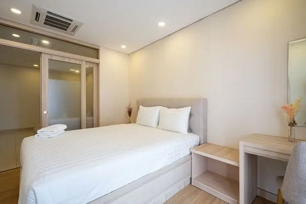 Deluxe Apart Daire, 1 Büyük (Queen) Boy Yatak, Balkon