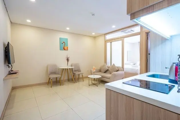 Deluxe Apart Daire, 1 Büyük (Queen) Boy Yatak, Balkon