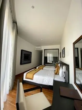Deluxe Tek Büyük veya İki Ayrı Yataklı Oda, Bahçe Manzaralı