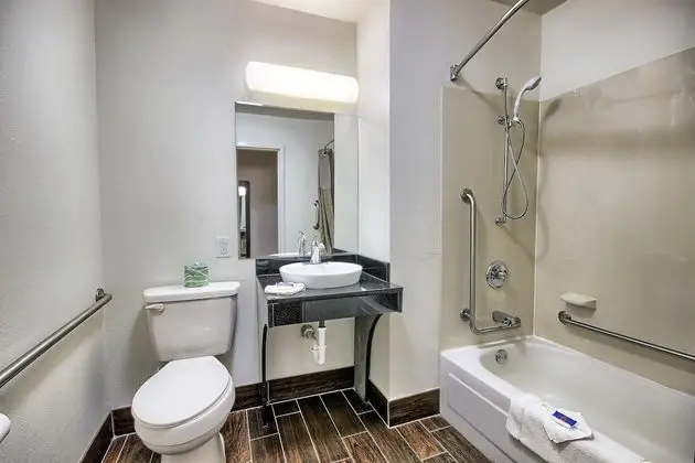 Engellilere uygun banyo