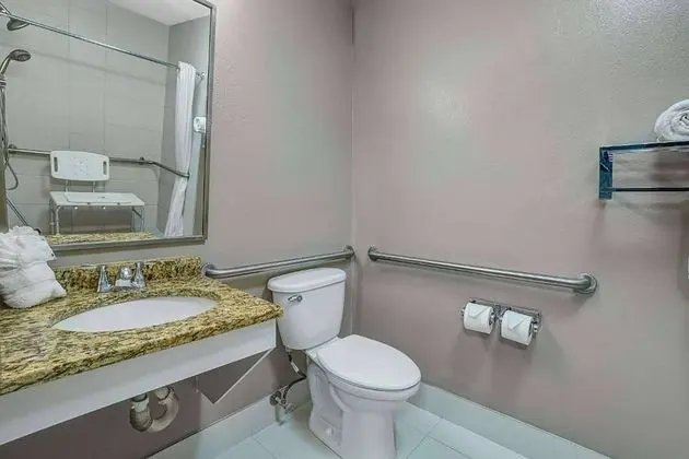 Oda, 1 En Büyük (King) Boy Yatak, Engellilere Uygun, Sigara İçilmez (Mobility, Roll-In Shower)