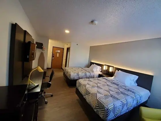 Deluxe Oda, 2 Çift Kişilik Yatak, Sigara İçilmez, Buzdolabı ve Mikrodalga