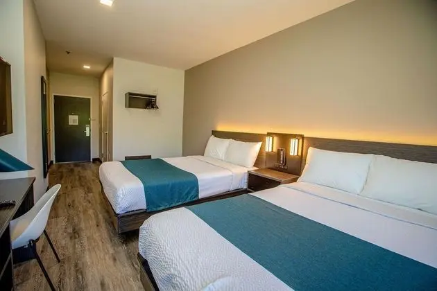 Deluxe Oda, 2 Çift Kişilik Yatak, Sigara İçilmez, Buzdolabı ve Mikrodalga