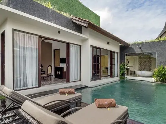 Villa, 1 Yatak Odası, Kişiye Özel Havuzlu, Havuz Manzaralı (Angsoka)