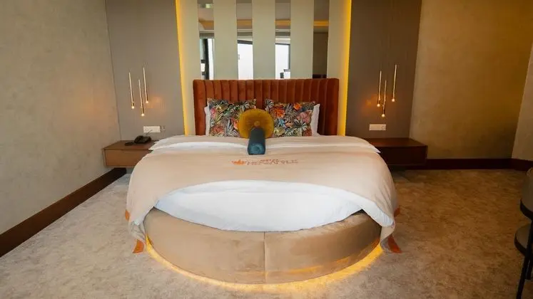Jakuzili ve Şömineli King Suite Oda,Deniz Manzaralı,Balkonsuz