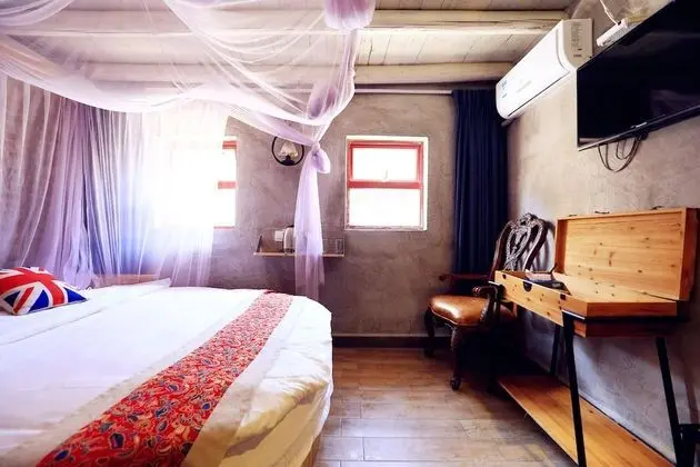 Romantic Tek Büyük Yataklı Oda, Sigara İçilmez, Özel Banyo