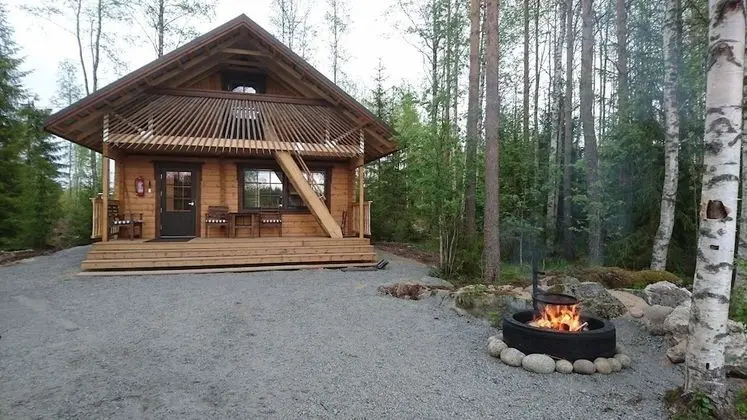 Kulübe, 2 Yatak Odası, Sauna, Park Manzaralı