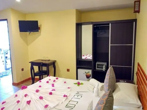 Deluxe Tek Büyük Yataklı Oda, 1 Çift Kişilik Yatak, Şehir Manzaralı