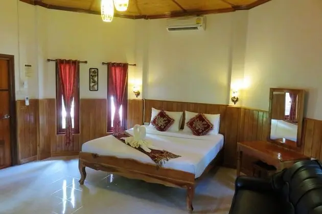 Deluxe Bungalov, 1 En Büyük (King) Boy Yatak, Bahçe Manzaralı