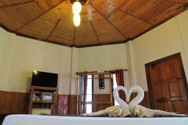 Deluxe Bungalov, 1 En Büyük (King) Boy Yatak, Bahçe Manzaralı