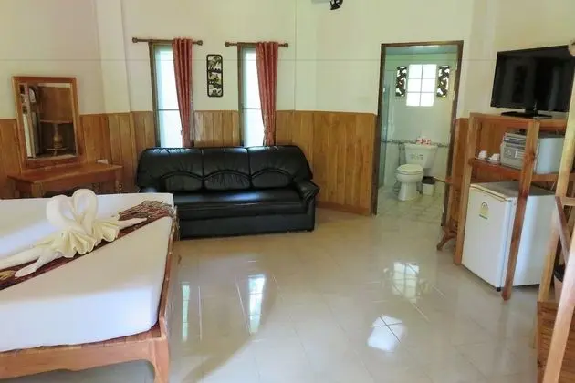 Deluxe Bungalov, 1 En Büyük (King) Boy Yatak, Bahçe Manzaralı