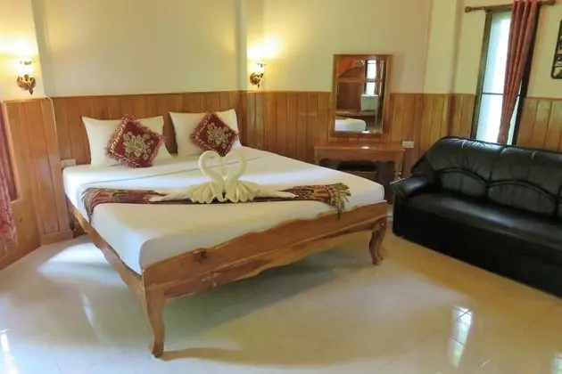 Deluxe Bungalov, 1 En Büyük (King) Boy Yatak, Bahçe Manzaralı