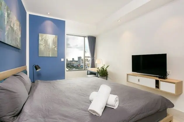 Comfort Stüdyo Süit, 1 Büyük (Queen) Boy Yatak, Havuz Kullanımı, Şehir Manzaralı