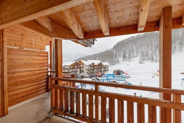 Studio + coin montagne vue piste - 4 à 5 personnes