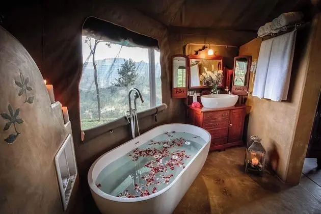 Honeymoon Süit, 1 Yatak Odası, Kişiye Özel Havuzlu, Dağ Manzaralı
