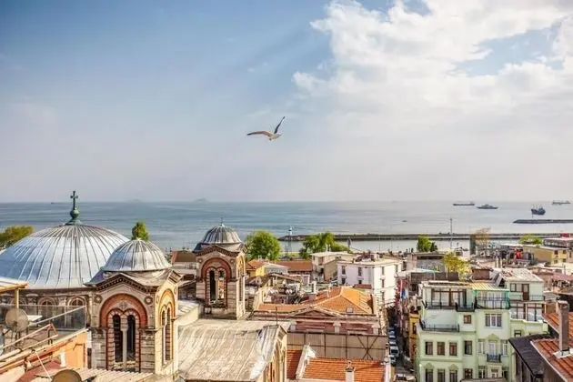 Tek Büyük Yataklı Oda, Teras, Deniz Manzaralı