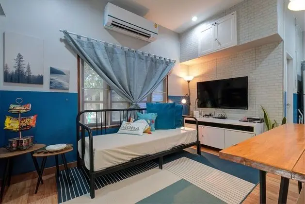 Bungalov, 2 Yatak Odası, Bahçe Manzaralı