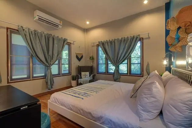 Bungalov, 2 Yatak Odası, Bahçe Manzaralı
