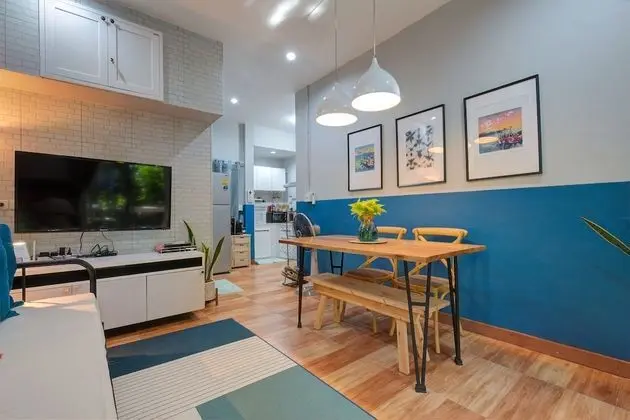 Bungalov, 2 Yatak Odası, Bahçe Manzaralı