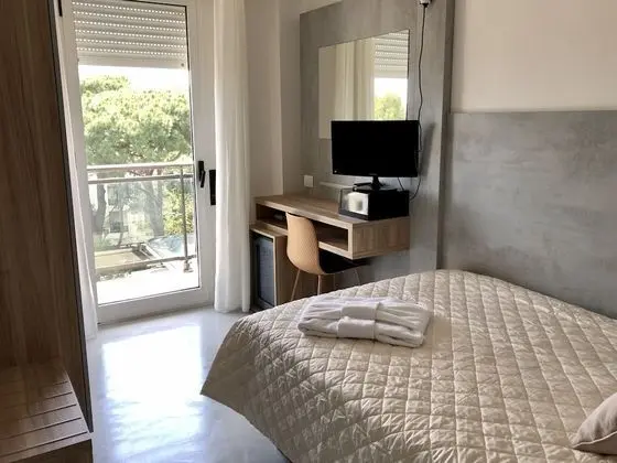 Panoramic Tek Kişilik Oda, Balkon