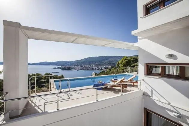 Deluxe Villa, 3 Yatak Odası, Kişiye Özel Havuzlu, Deniz Manzaralı