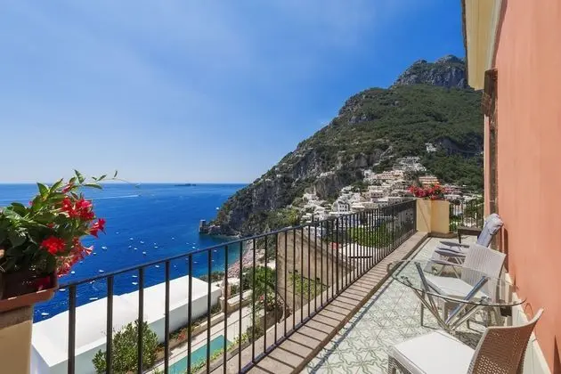 Deluxe Tek Büyük Yataklı Oda, Balkon, Deniz Manzaralı