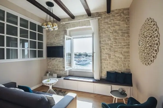 Deluxe Apart Daire, 1 En Büyük (King) Boy Yatak ve Çekyat, Deniz Manzaralı