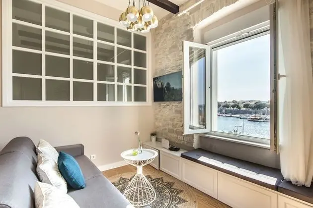 Deluxe Apart Daire, 1 En Büyük (King) Boy Yatak ve Çekyat, Deniz Manzaralı